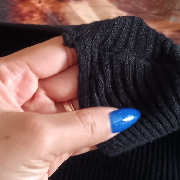 Hazel Moon Women's Tie Front Long Sleeve Rib Knit Shrug Sweaters Cardigan - Picture 7 of 14